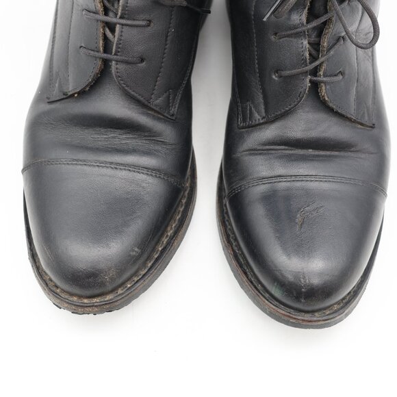 The Effingham Riding Boots By Bond Boot Co Womens US Size 7 W C Black Leather - Picture 9 of 11